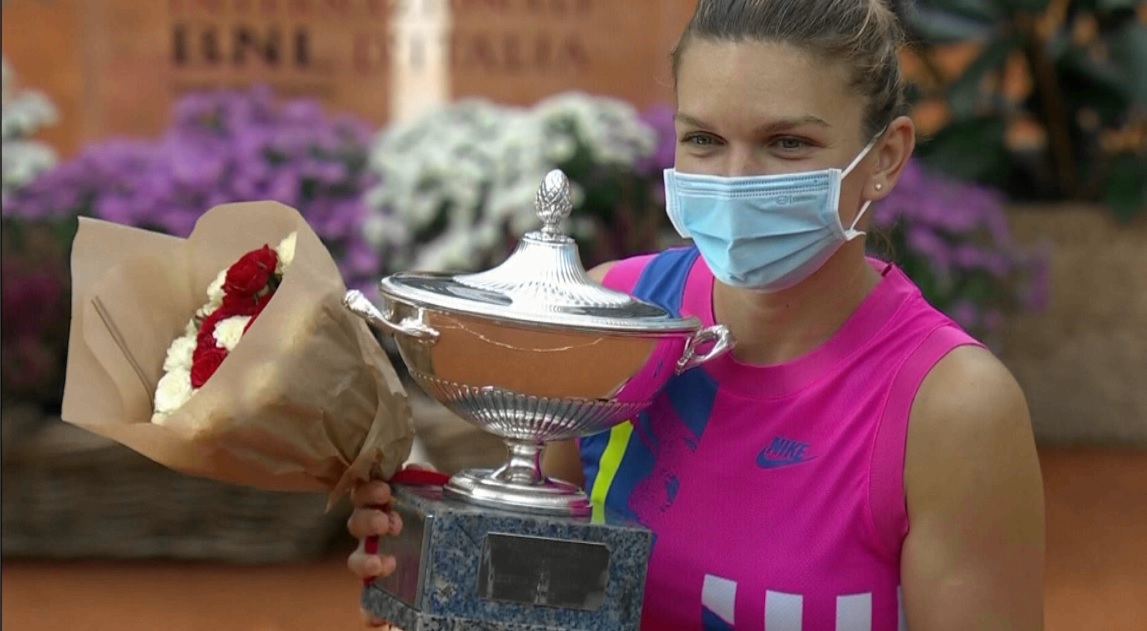 Ce record personal a stabilit Simona Halep după succesul de la WTA Roma