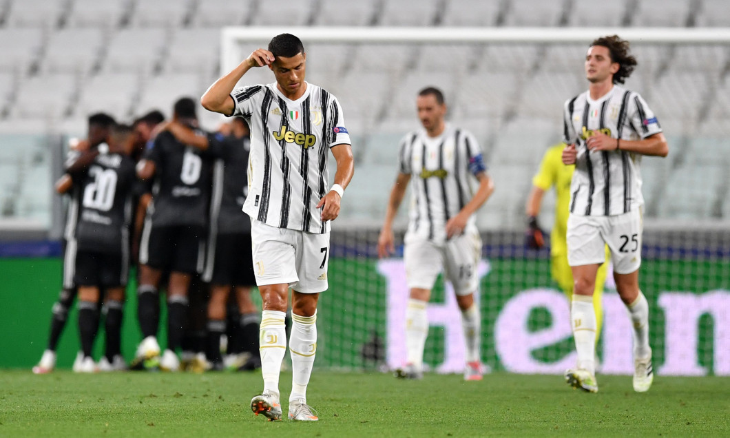 Cristiano Ronaldo, în timpul meciului Juventus - Lyon / Foto: Getty Images