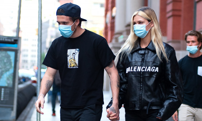 Brooklyn Beckham and Nicola Peltz Sighting in NYC