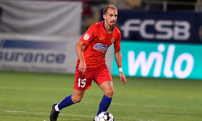 David Caiado, în meciul FCSB - Slovan Liberec / Foto: Sport Pictures