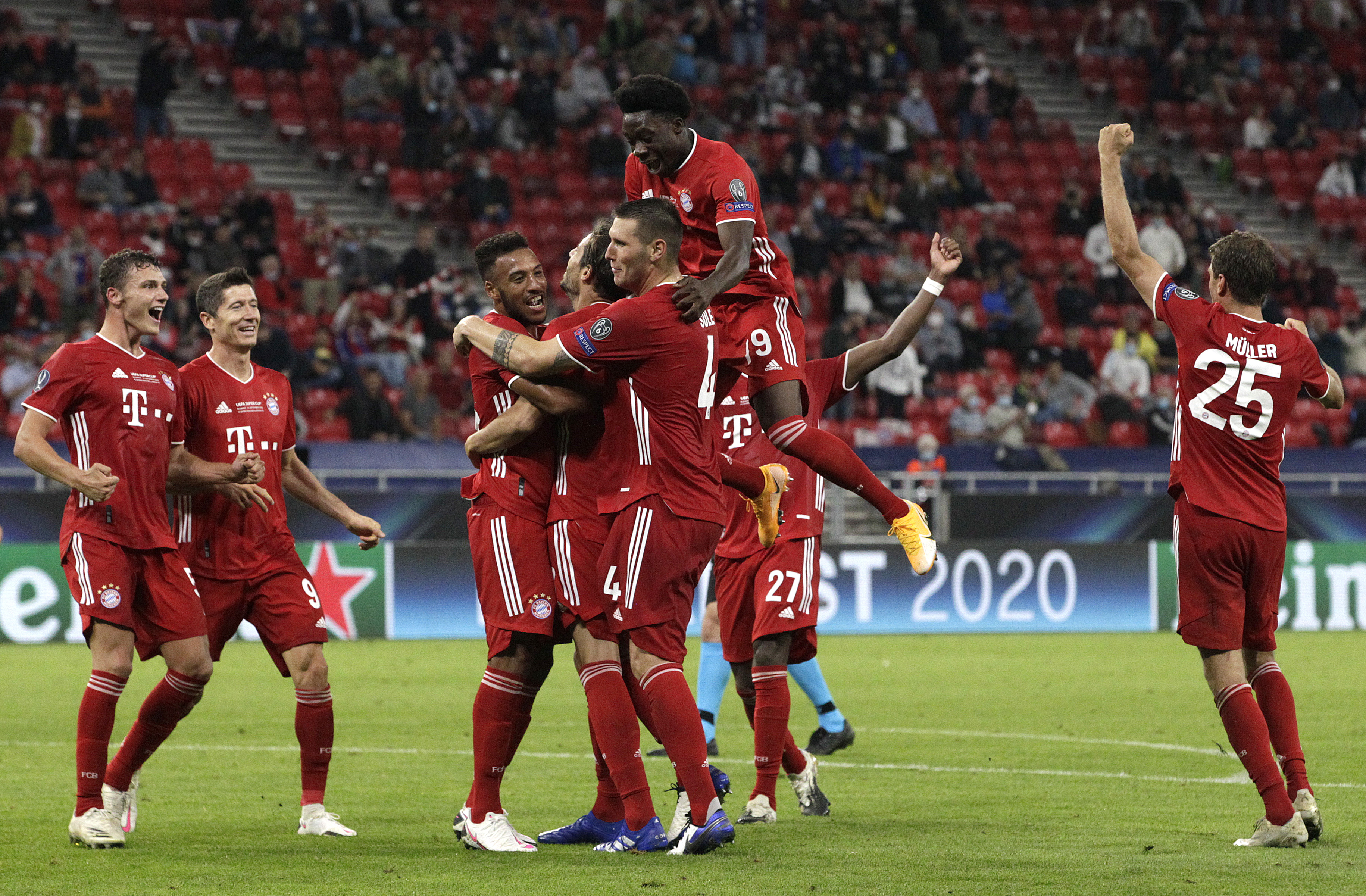 Supercupa Europei | Bayern - Sevilla 2-1, ACUM, pe Digi Sport 1. Bavarezii trec în avantaj în minutul 104
