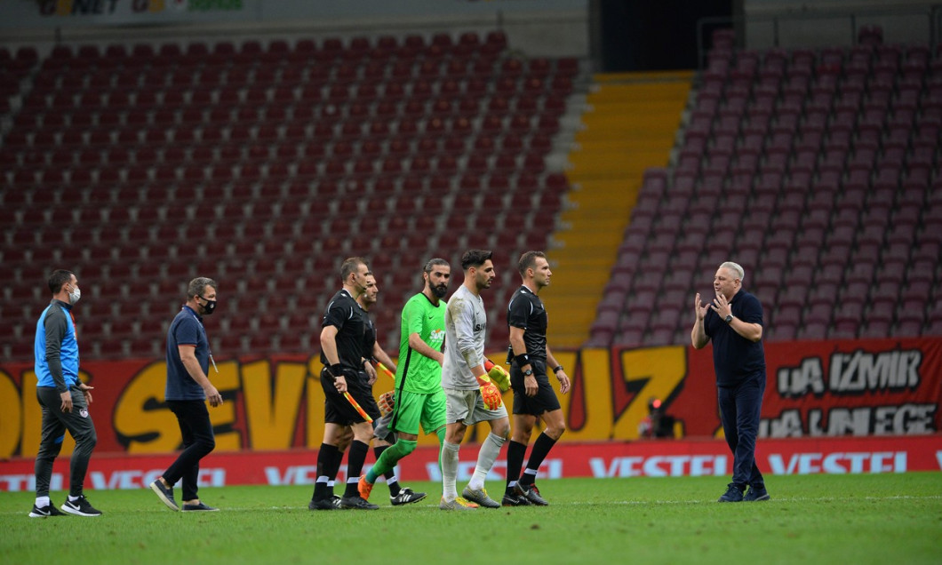 Turkish super league first week match between Galatasaray and Gaziantep FK at Turk Telekom Arena Stadium in Istanbul , Turkey on September 12 , 2020.