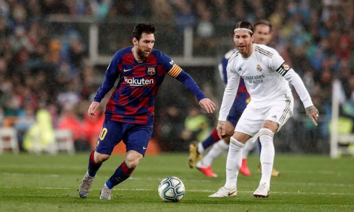 Real Madrid v Barcelona, La Liga, Football, Santiago Bernabeu Stadium, Madrid, Spain - 01 Mar 2020