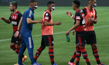 2020 Brasileirao Series A: Palmeiras v Flamengo Play Behind Closed Doors Amidst the Coronavirus (COVID - 19) Pandemic