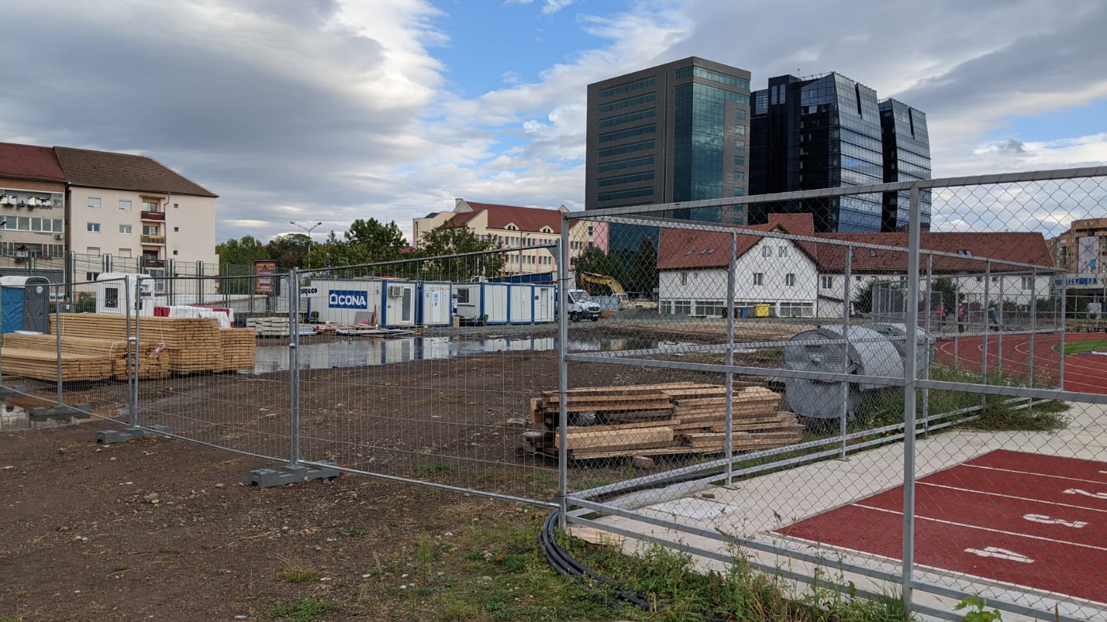 Stadionul ultramodern anunțat la Sibiu e iar șantier în lucru. Hermannstadt ar putea juca în alt oraș următoarele partide