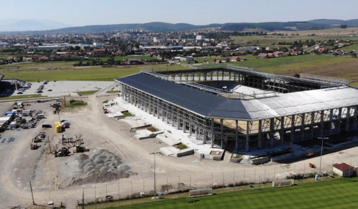 Galerie Foto Un Alt Stadion Modern Din Romania Prinde Contur Cand E ProgramatÄƒ Inaugurarea