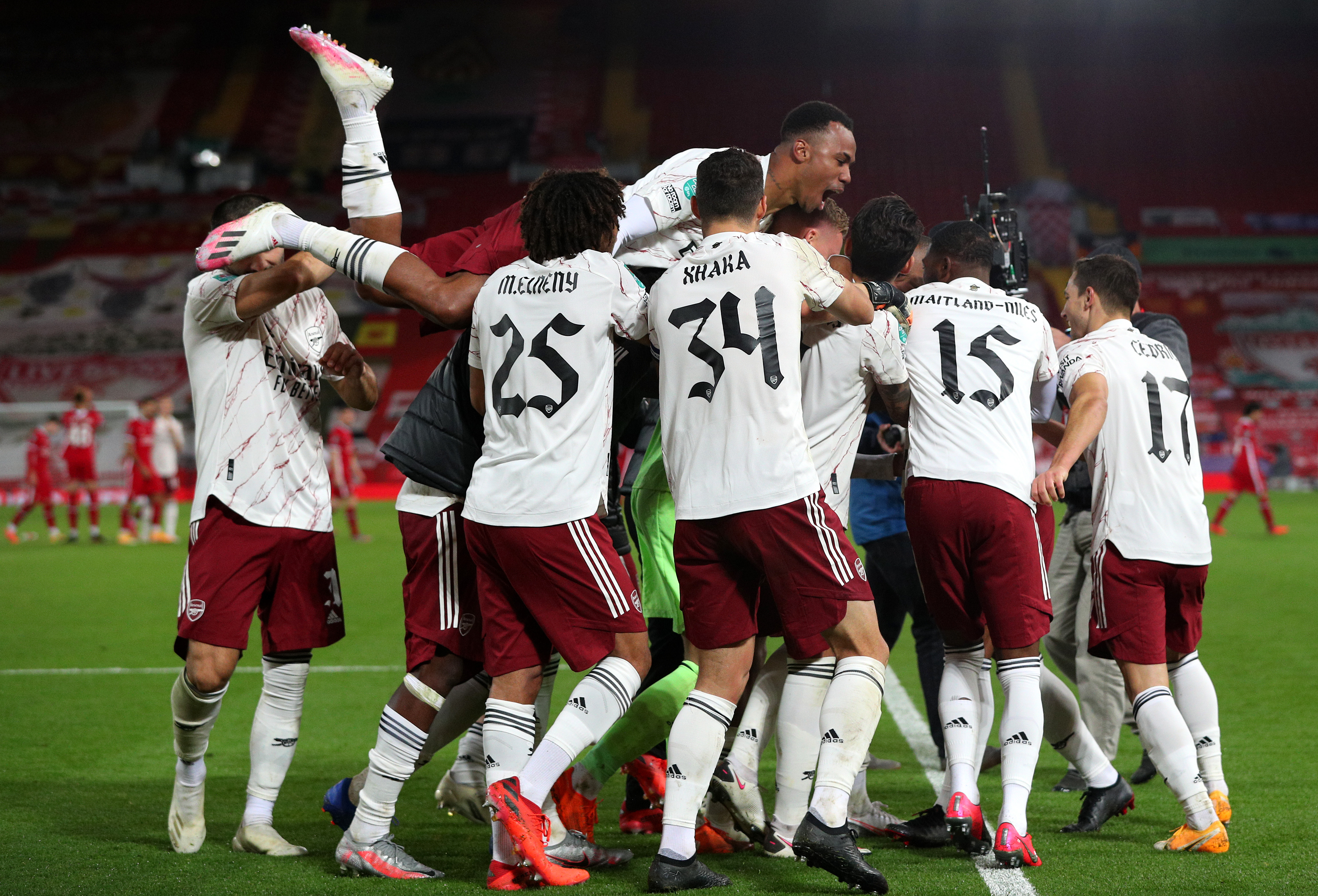 Liverpool - Arsenal 0-0, 4-5 d.l.d. Tunarii se califică dramatic în sferturile Cupei Ligii Angliei