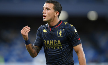 Luca Pellegrini, unul dintre fotbaliștii de la Genoa depistați pozitiv cu COVID-19 / Foto: Getty Images