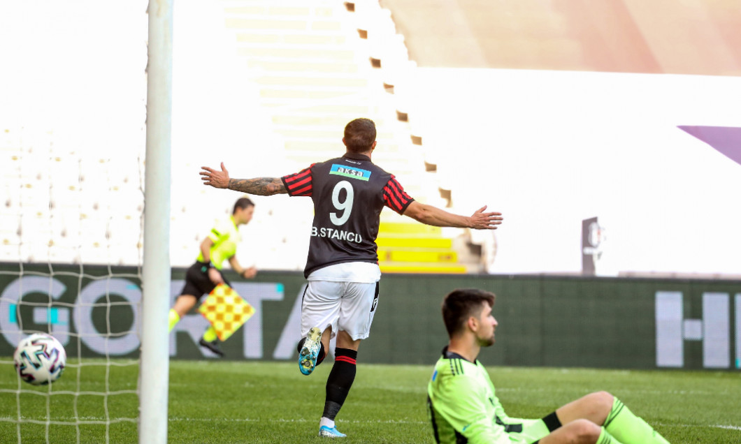 Bogdan Stancu, după golul marcat cu Beșiktaș / Foto: Twitter@Genclerbirligi SK