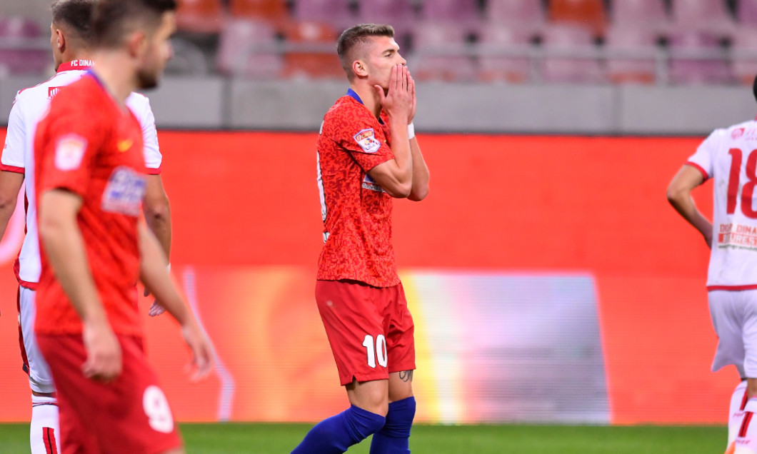 Florin Tănase, în meciul cu Dinamo / Foto: Sport Pictures