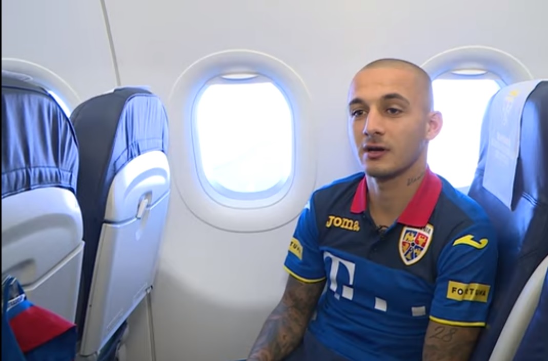 Alex Mitriță, interviu în avion la 11.000 metri înălțime. ”Nu mai zbor după ce mă las de fotbal!”