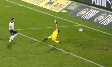 Francesco Caputo, marcator în meciul cu Moldova, la debutul pentru Italia / Foto: Getty Images