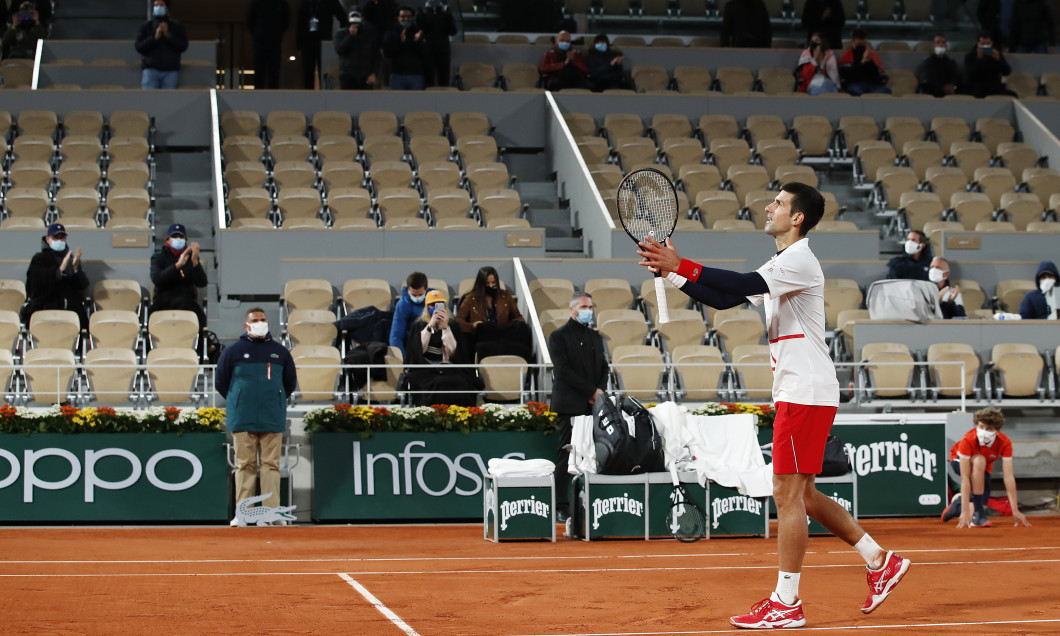 Novak Djokovic, la Roland Garros / Foto: Getty Images