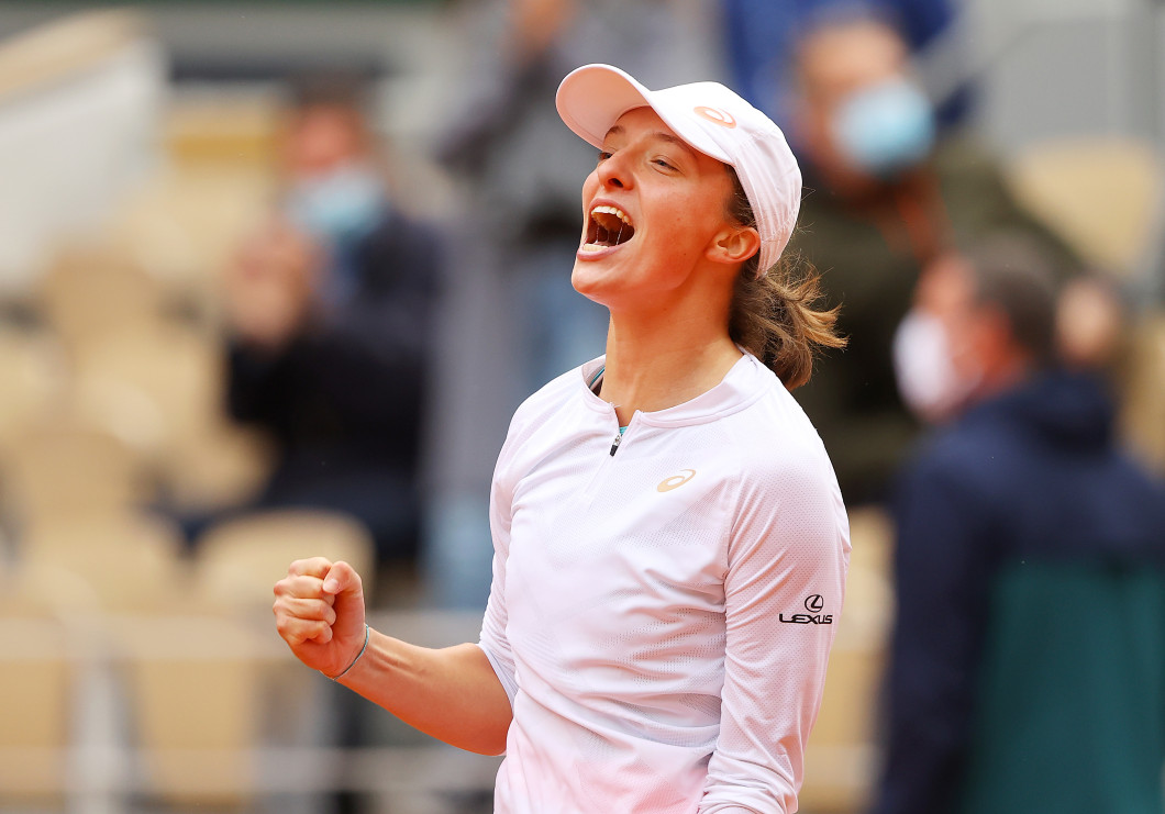 Iga Swiatek, campioana de la Roland Garros 2020 / Foto: Getty Images