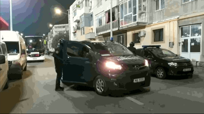 Incidente la Craiova / Captură Digi Sport