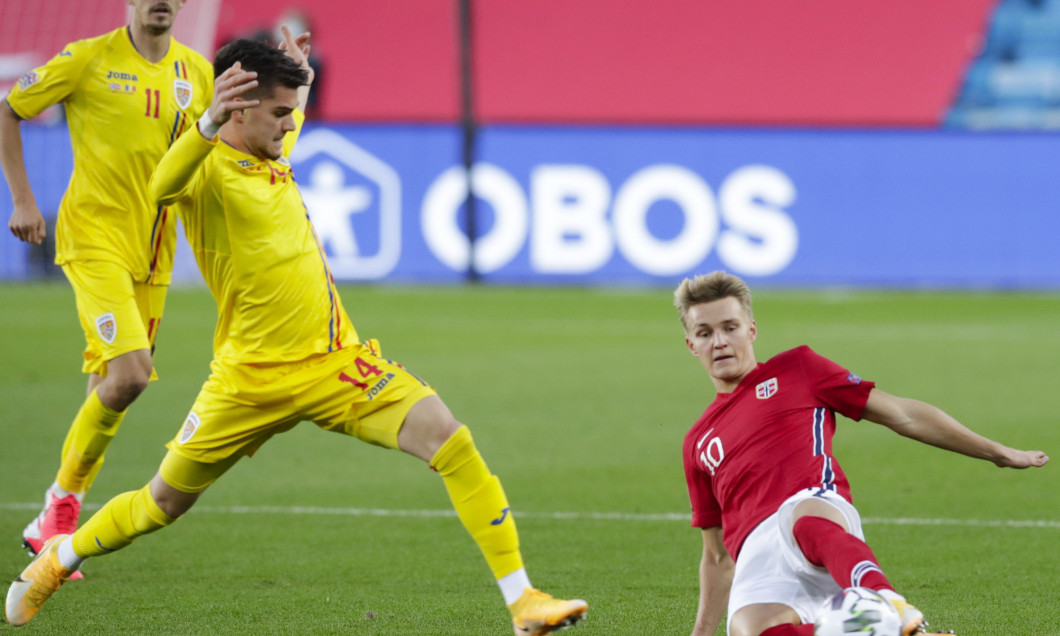 Ianis Hagi, în meciul cu Norvegia / Foto: Sport Pictures
