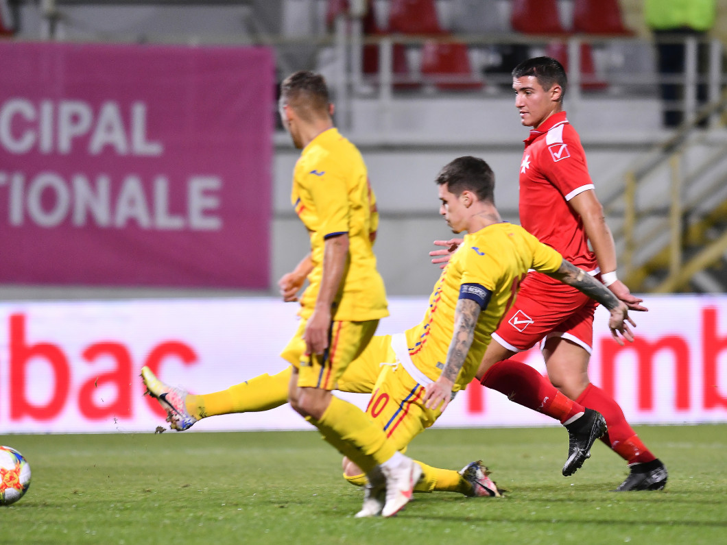 FOTBAL:ROMANIA U21-MALTA U21, PRELIMINARIILE CE 2021 (13.10.2020)