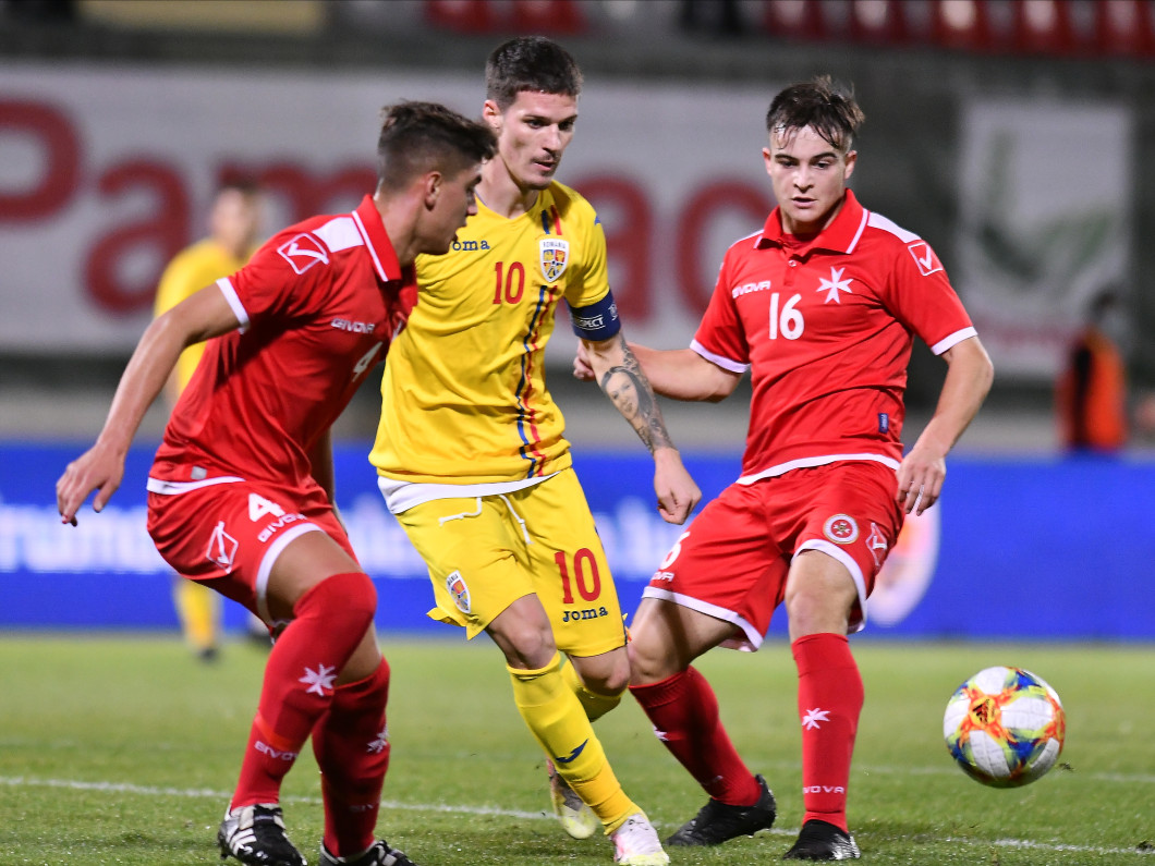 FOTBAL:ROMANIA U21-MALTA U21, PRELIMINARIILE CE 2021 (13.10.2020)