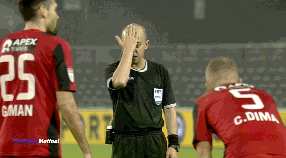 Ce penalty a putut fluiera Avram! Explicaţiile lui Crăciunescu după decizia decisivă de la FC Argeş-Astra