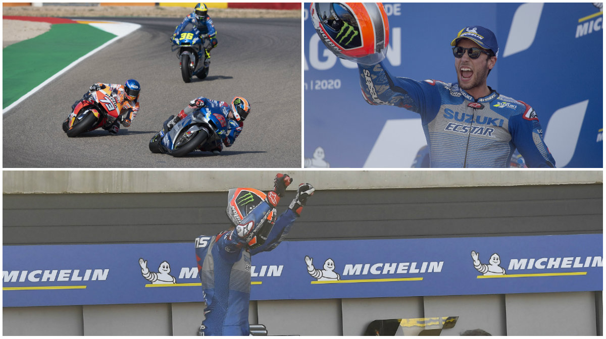 Alex Rins a câștigat Marele Premiu al Aragonului. Qartararo, care a căzut în calificări, nu mai e lider în clasament