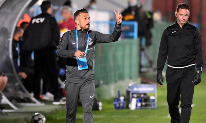 Ruben de la Barrera, antrenorul Viitorului / Foto: Sport Pictures