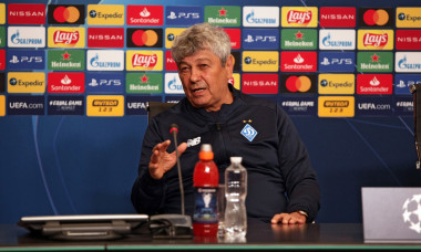 FC Dynamo news conference ahead of match against FC Juventus, Kyiv, Ukraine - 19 Oct 2020