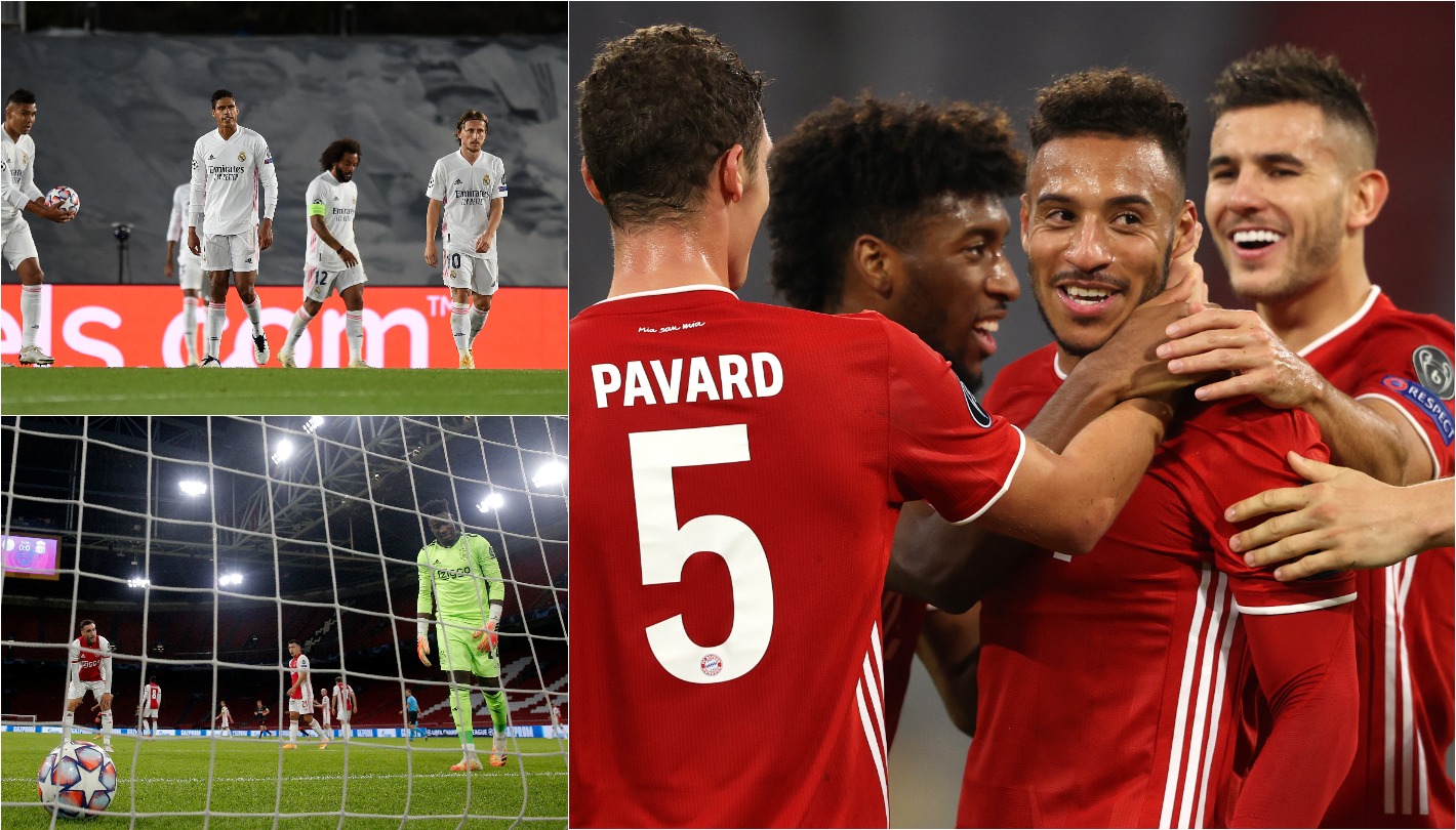 UCL | Real și PSG, învinse acasă; Bayern și Barcelona au defilat! Liverpool, succes cu un autogol. Toate rezultatele