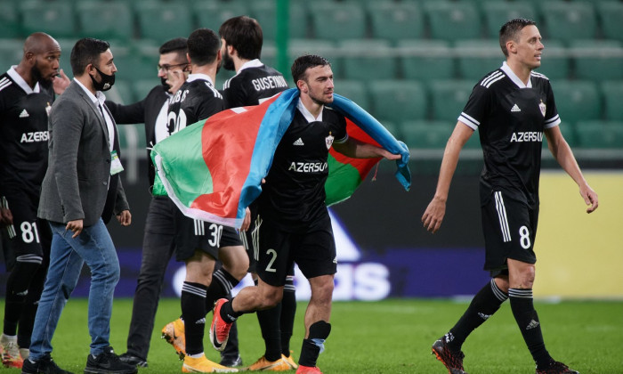 Legia Warszawa v Qarabag FK, UEFA Europa League Play-Off, Warsaw, Poland - 01 Oct 2020