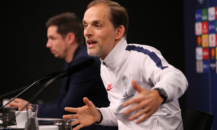 Paris Saint-Germain Training Session And Press Conference