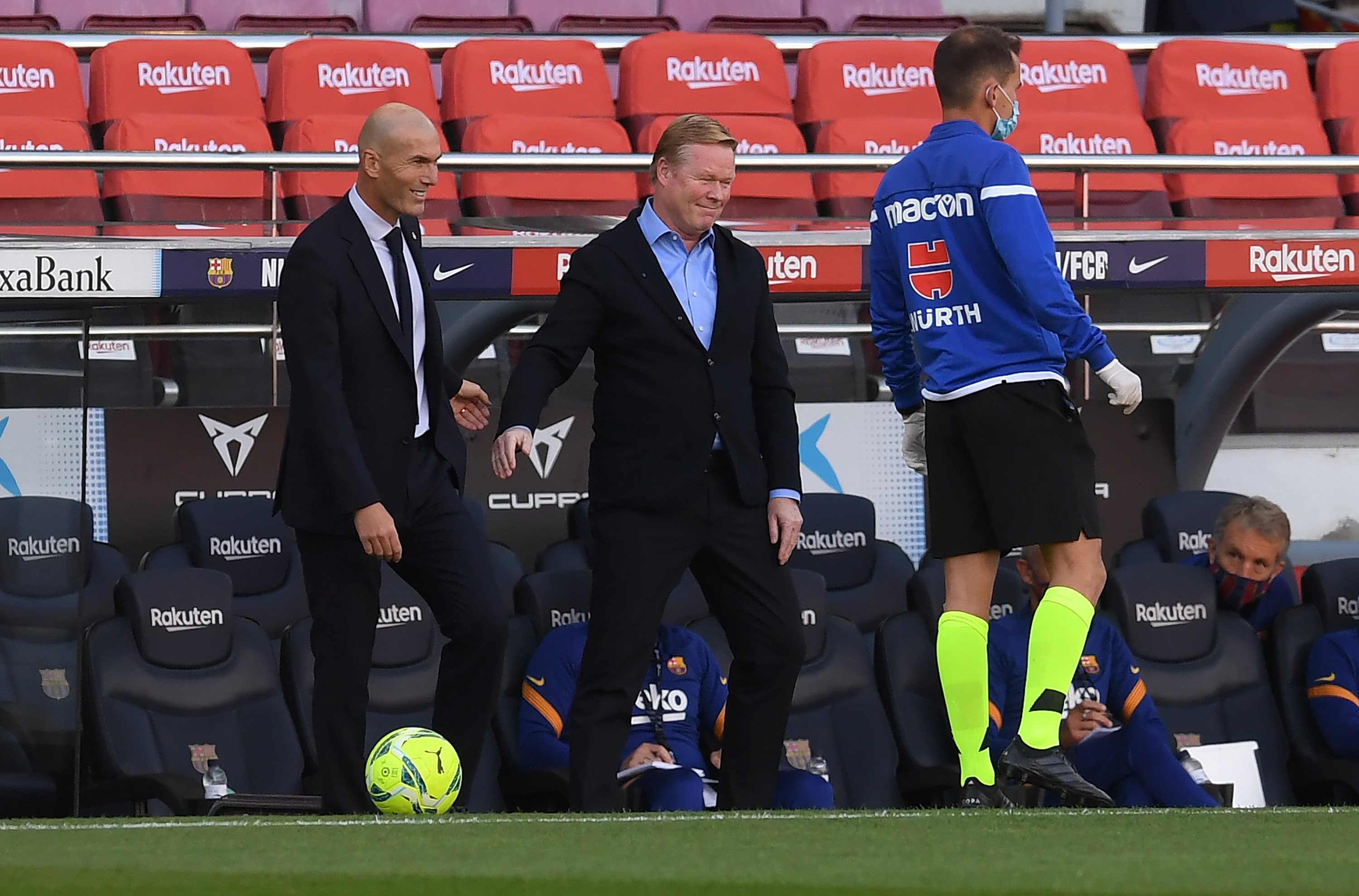 Duelul declarațiilor dintre Zinedine Zidane și Ronald Koeman: "Da, m-au deranjat cuvintele lui"