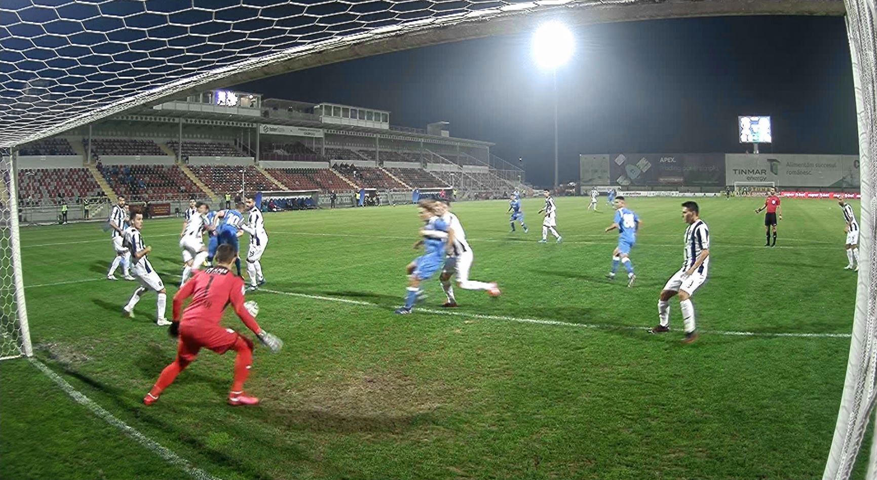 Astra Giurgiu - Poli Iași 1-0, ACUM, pe Digi Sport 1. Găman deschide scorul. Ambele echipe au câte un jucător eliminat