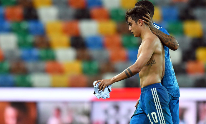 Paulo Dybala, la finalul unui meci Udinese - Juventus / Foto: Getty Images