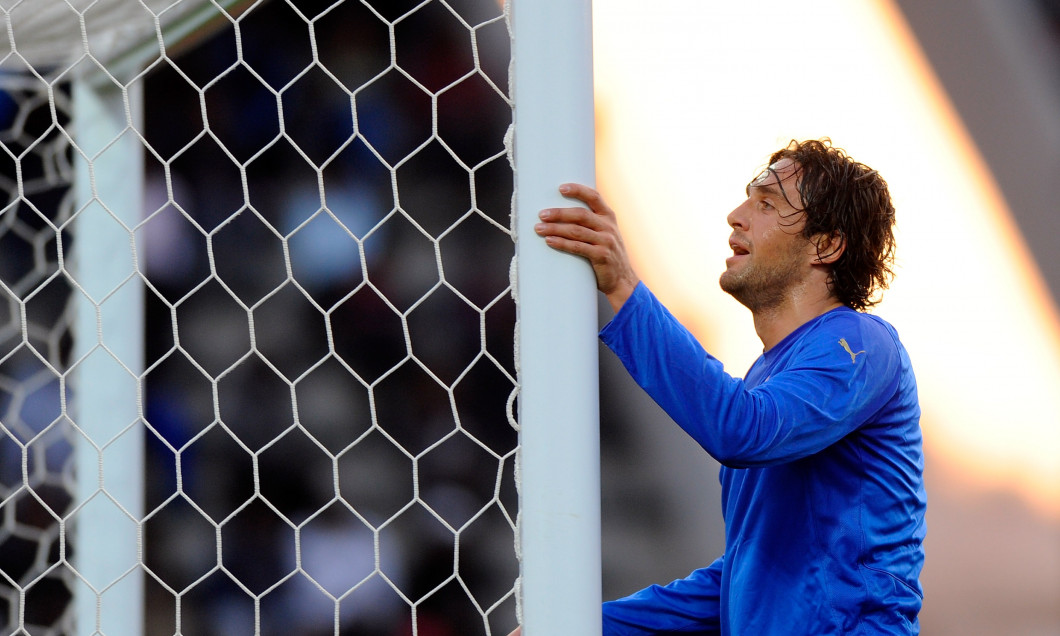 Luca Toni, în tricoul naționalei Italiei / Foto: Getty Images