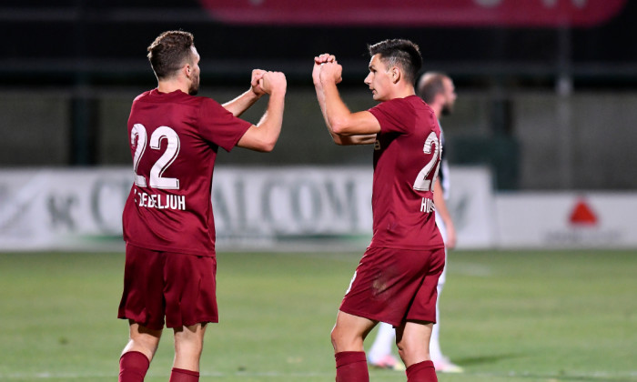 Gabriel Debeljuh, alături de Ovidiu Hoban / Foto: Sport Pictures