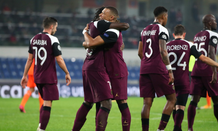 Fotbaliștii de la PSG, în meciul cu Istanbul Bașakșehir / Foto: Getty Images