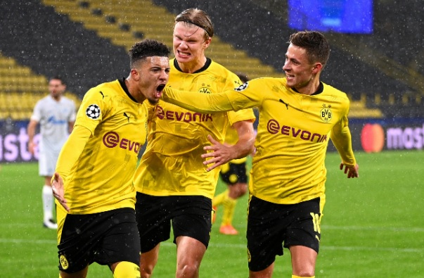 Borussia Dortmund - Zenit 2-0 | Sancho şi Haaland au adus prima victorie pentru gruparea germană