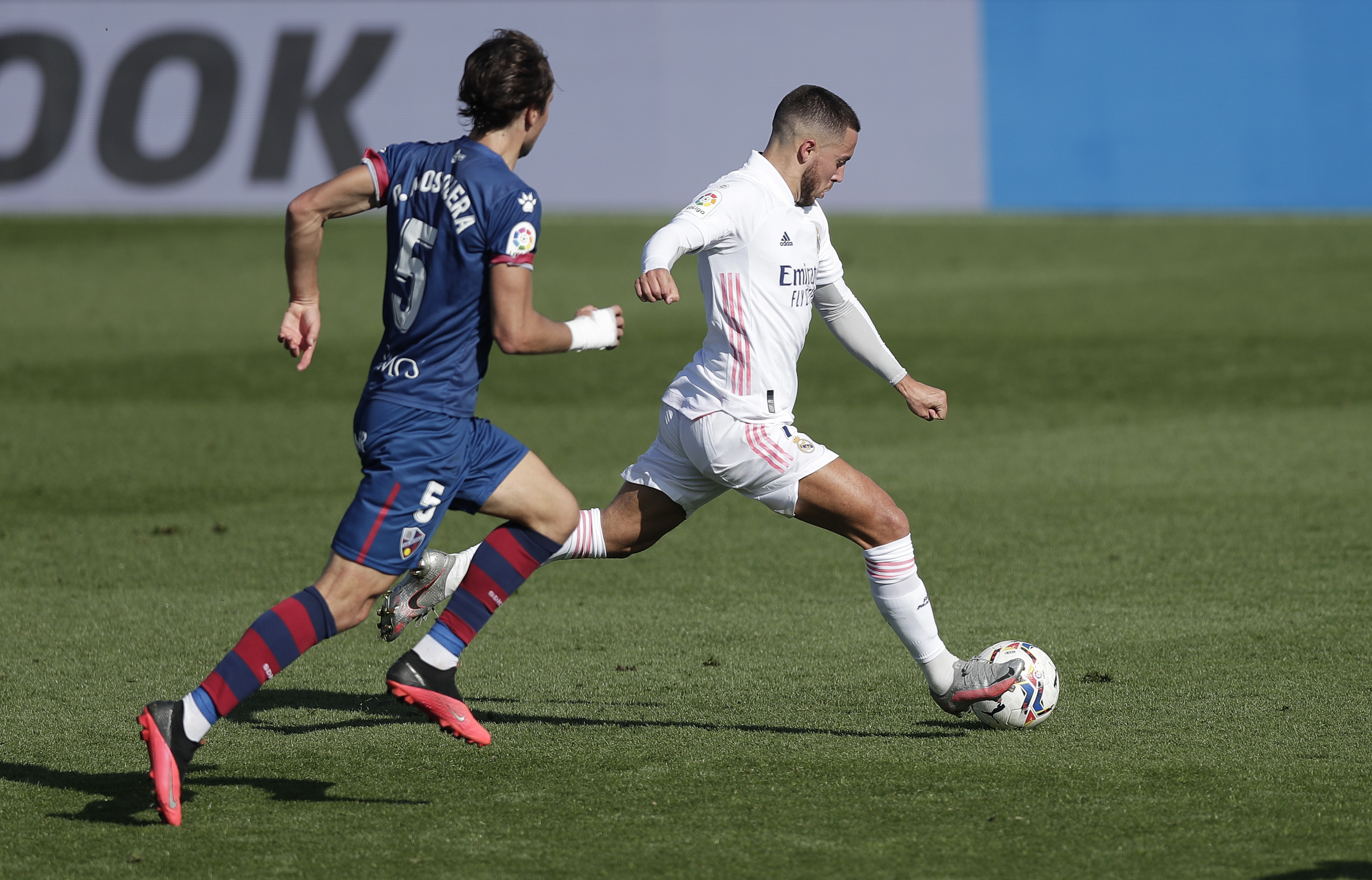 Eden Hazard, primul gol după 392 de zile pentru Real Madrid! Belgianul a înscris cu un șut superb