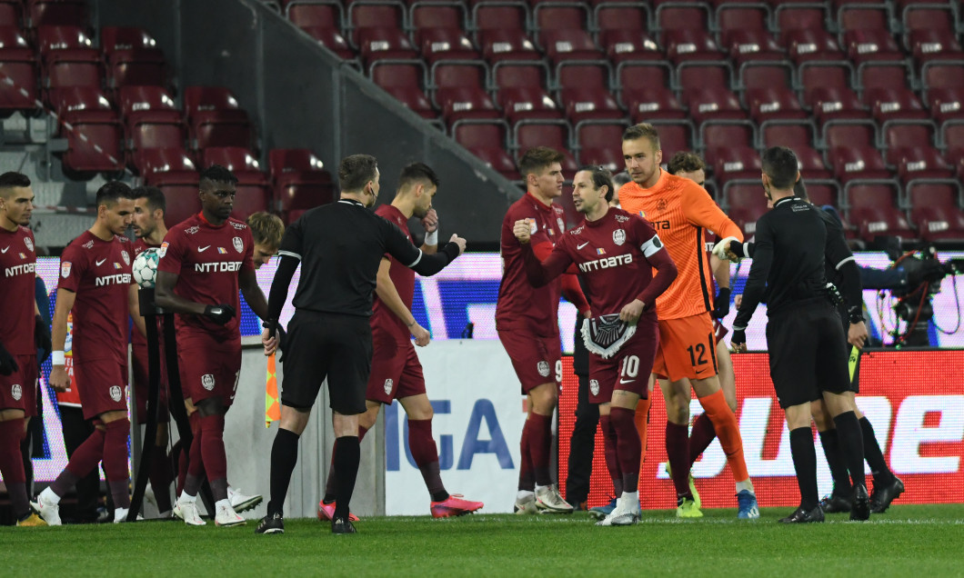 FOTBAL:CFR CLUJ-GAZ METAN MEDIAS, LIGA 1 CASA PARIURILOR (1.11.2020)