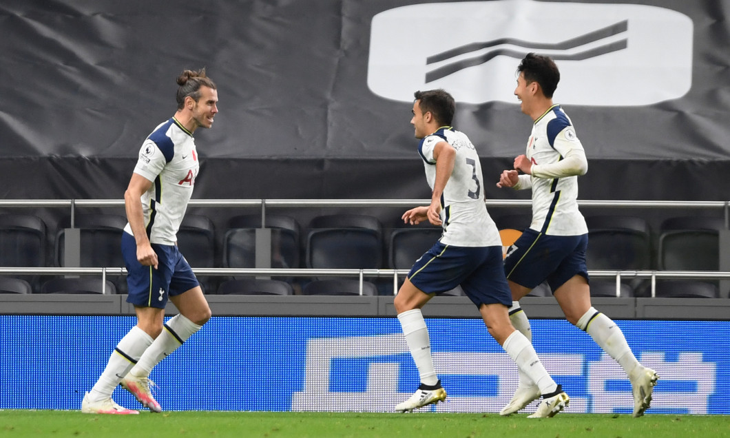 Gareth Bale, după golul marcat pentru Tottenham cu Brighton / Foto: Getty Images