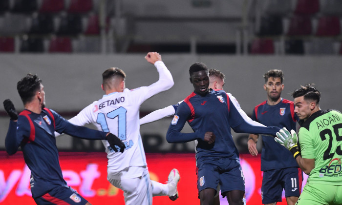 FOTBAL:CHINDIA TARGOVISTE-FCSB, LIGA 1 CASA PARIURILOR (2.11.2020)