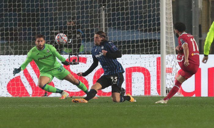 Mohamed Salah a marcat un gol superb cu Atalanta / Foto: Getty Images