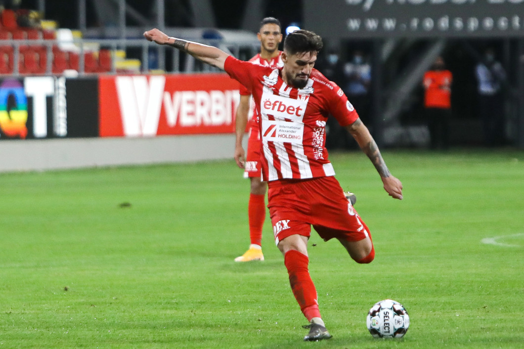 FOTBAL:UTA ARAD-ACADEMICA CLINCENI, LIGA 1 CASA PARIURILOR (5.10.2020)