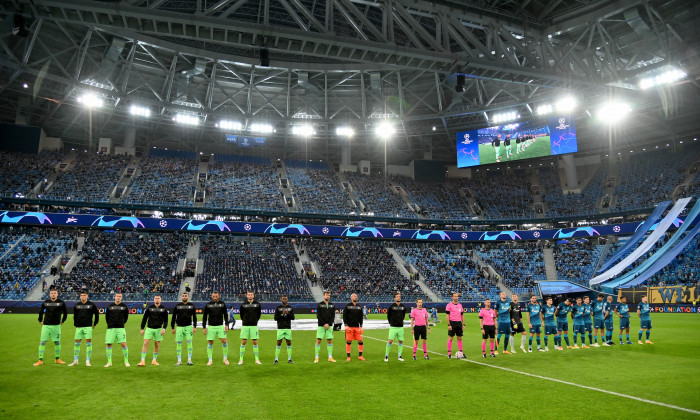 Zenit St. Petersburg v SS Lazio: Group F - UEFA Champions League