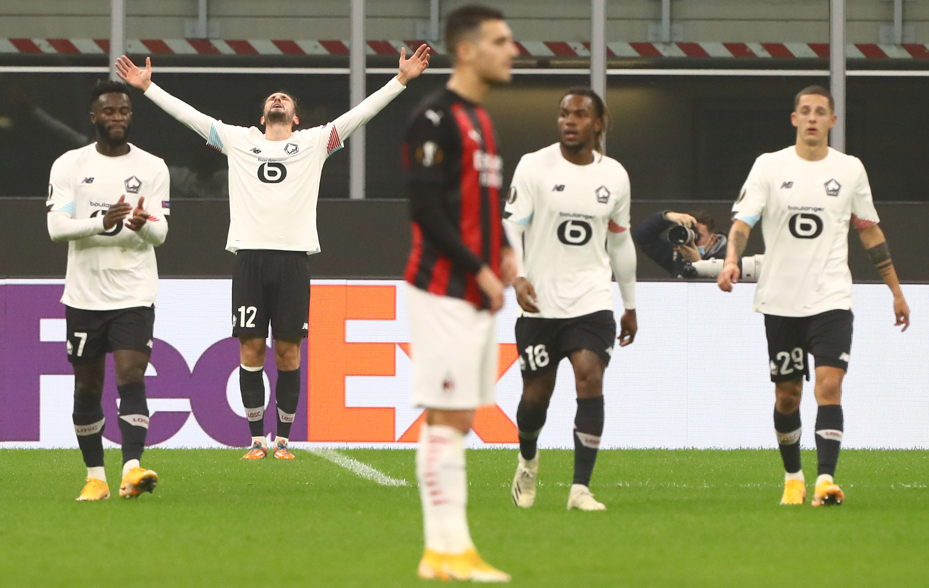 AC Milan - Lille 0-3. Yusuf Yazici, hat-trick pe San Siro! Tătărușanu a fost rezervă