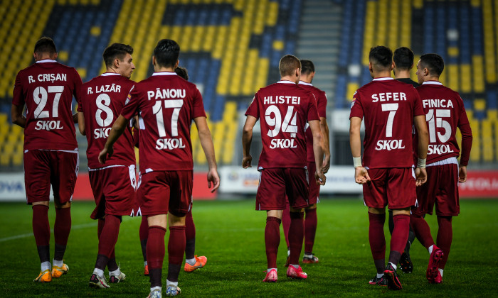 Fotbaliștii de la Rapid, înaintea meciului cu Petrolul din etapa a 11-a a Ligii 2 / Foto: Sport Pictures