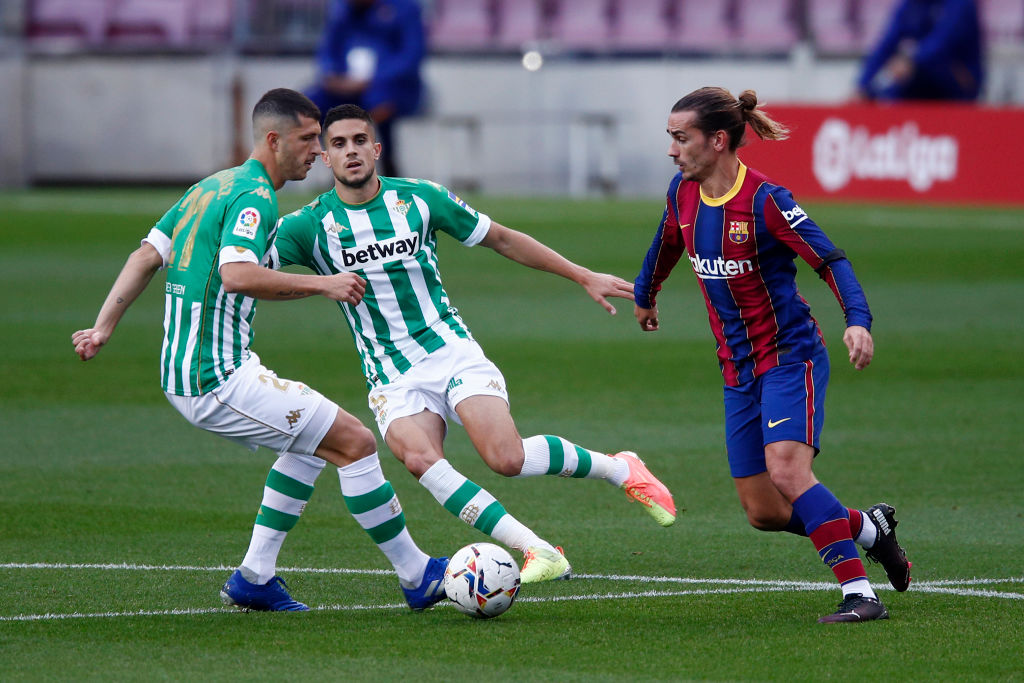 FC Barcelona - Betis 2-1, LIVE la Digi Sport 1. Griezmann înscrie după o mișcare inteligentă a lui Messi!