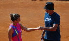 Simona Halep și Darren Cahill, la un antrenament susținut la Roma, în timpul turneului italian din luna septembrie / Foto: Getty Images