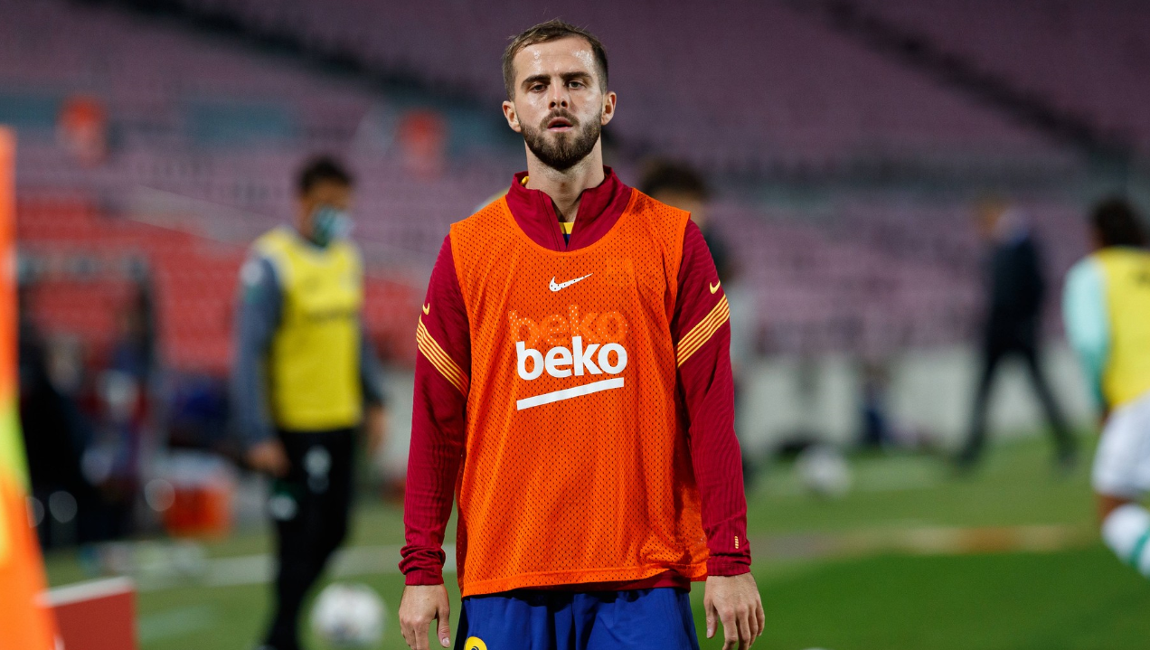 S-a săturat Miralem Pjanic să fie rezervă la Barcelona?! Postare enigmatică a mijlocașului, după meciul cu Betis