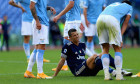 Cristiano Ronaldo, accidentat în meciul cu Lazio / Foto: Getty Images