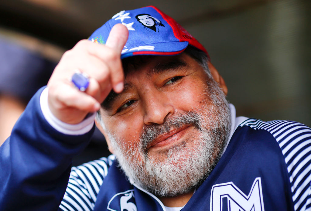 Cum a petrecut Maradona prima zi după ce a fost externat, după operația pe creier